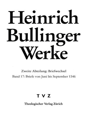 cover image of Briefe von Juni bis September 1546